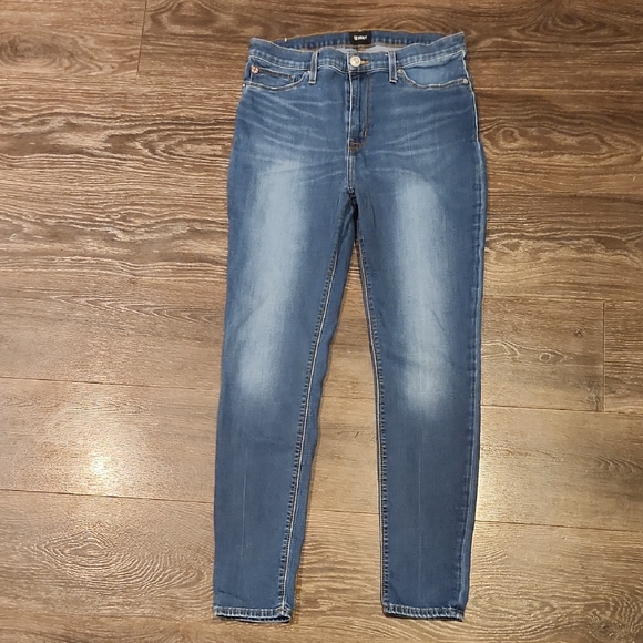 ❤️ HUDSON HIGH RISE BLAIR SUPER SKINNY JEANS, 12 (31) - Picture 2 of 10